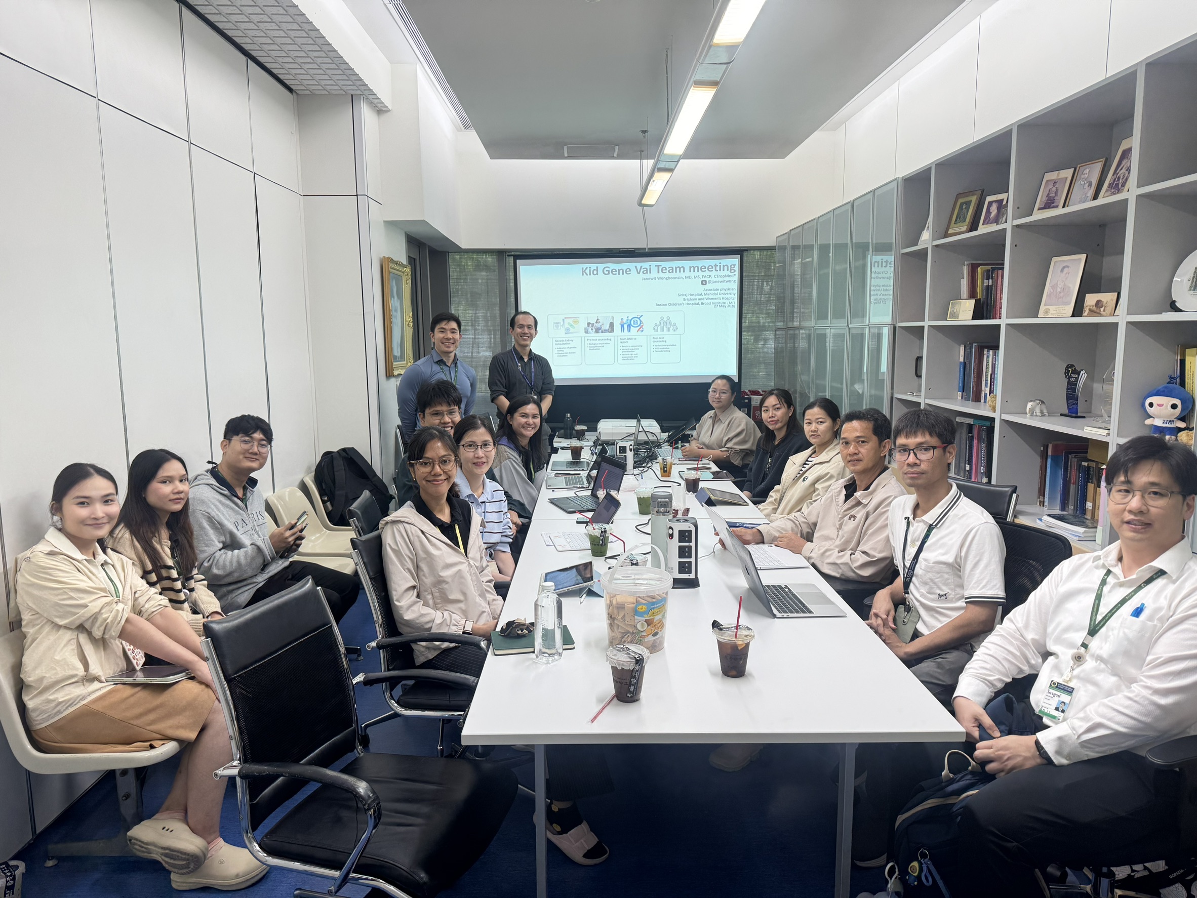 การประชุมเปิดตัวโครงการ Kid-Gene-VAI